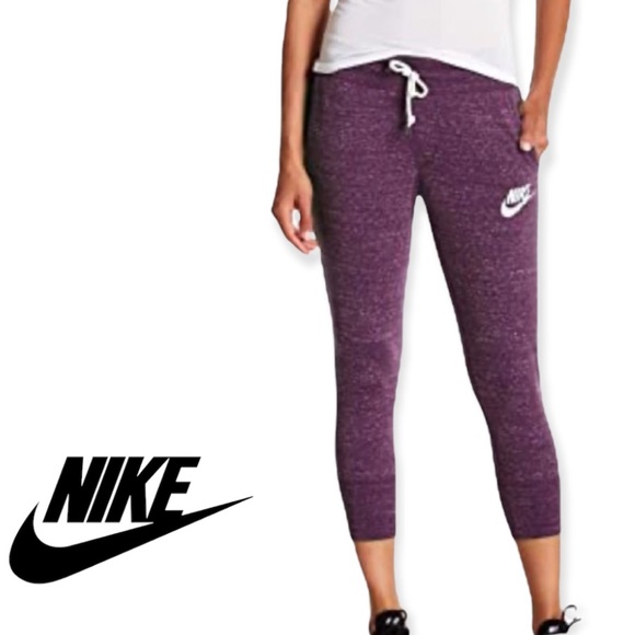 Pants - Nike Women’s Sportswear Joggers Maroon/Purple Size X-Small